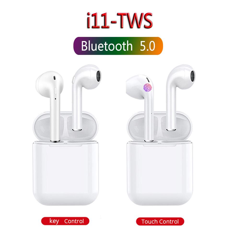 Tai nghe không dây I11 TWS Bluetooth 5.0 Tai nghe tự động ghép nối tai nghe thể thao