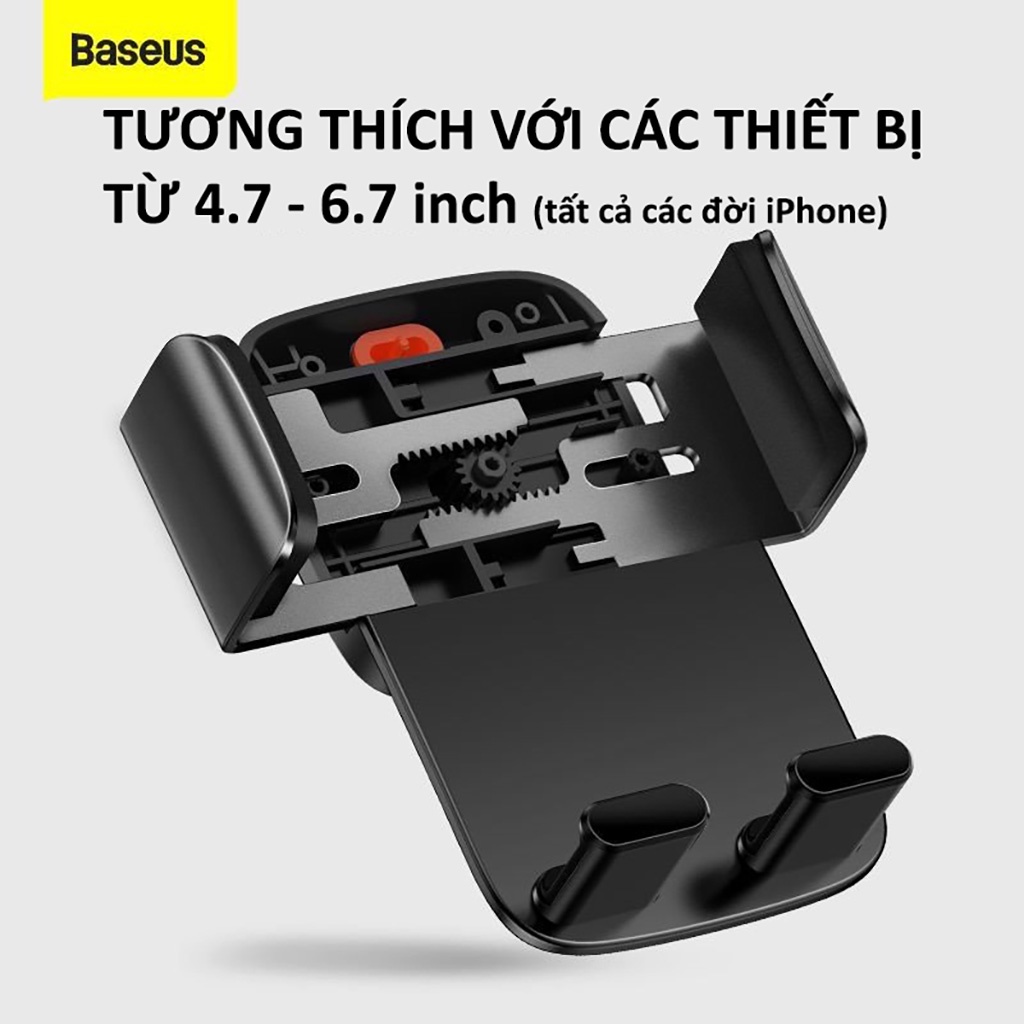 Giá Đỡ Kẹp Điện Thoại Ô Tô Cao Cấp BASEUS Easy Control Clamp Car Mount Holder (Mẫu Mới 2022)