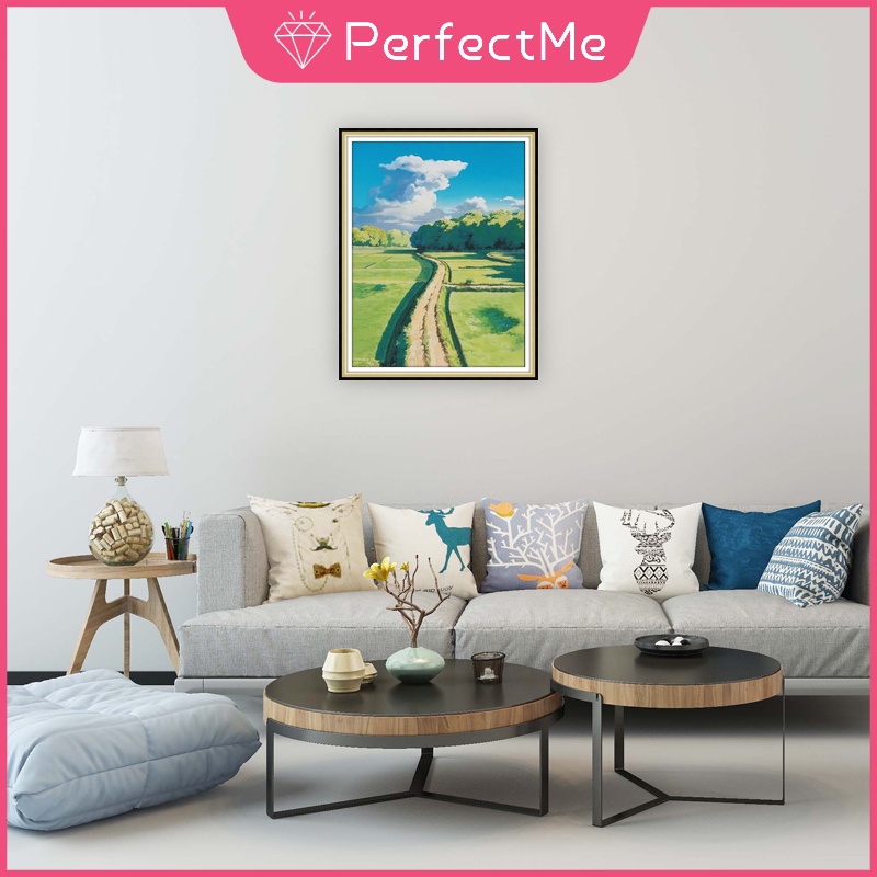 Bộ tranh đính đá 5D tự làm 30x40cm hình phong cảnh