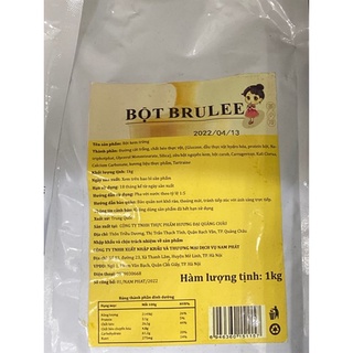 Bột kem trứng 1kg- bột brulee