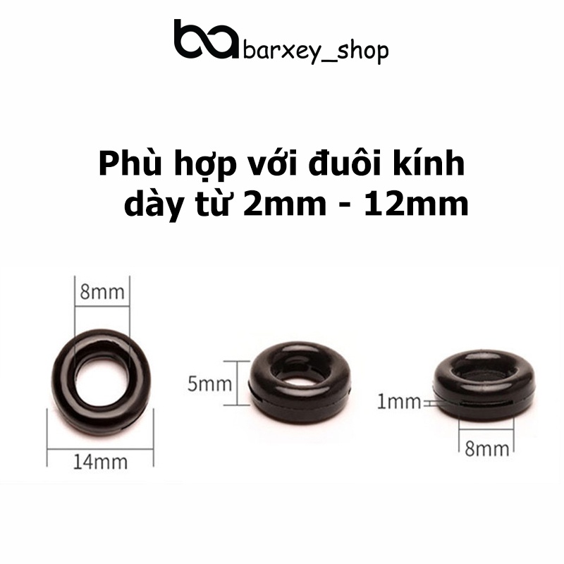CT101 Cài tai, Cài đuôi kính chống tuột, làm êm tai, cố định kính khi chơi thể thao, hình tròn tiện lợi Tiệm Bà Tiên