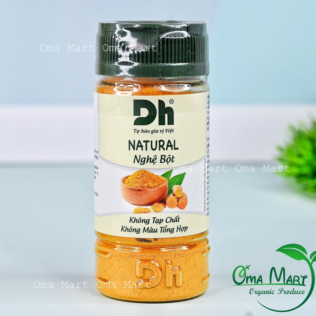 Gia vị nguyên chất DH Foods (tỏi, sả, gừng, nghệ, ớt...)