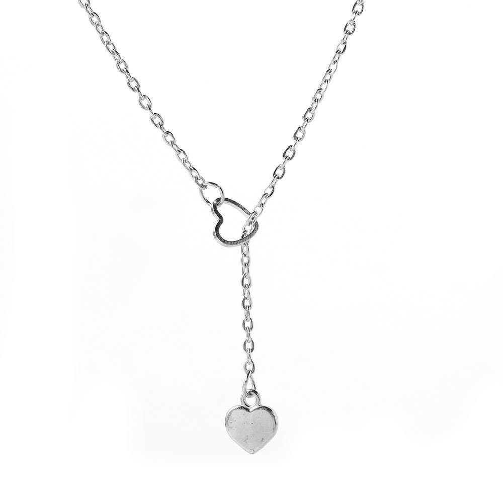 Dây Chuyền Choker Nhiều Lớp Mặt Hình Trái Tim Thời Trang Cho Nữ