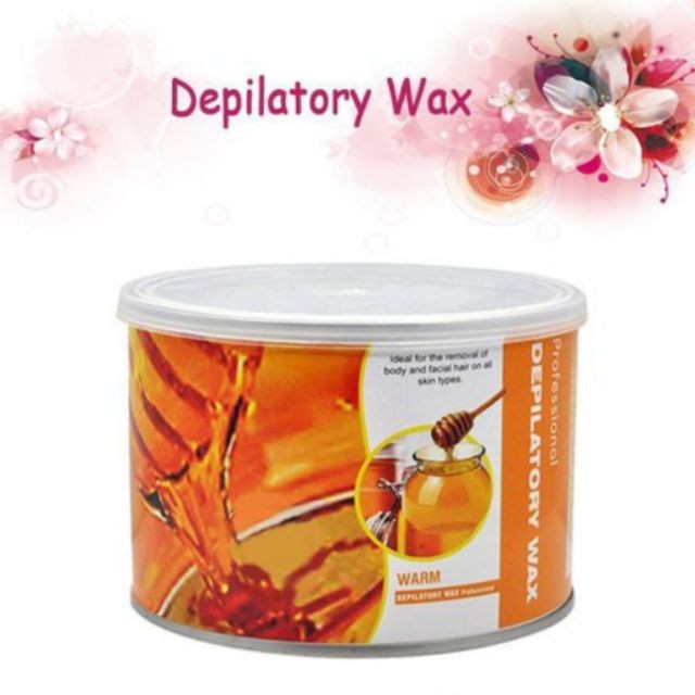 Sáp wax lông wax nóng mật ong + 100 miếng giấy was