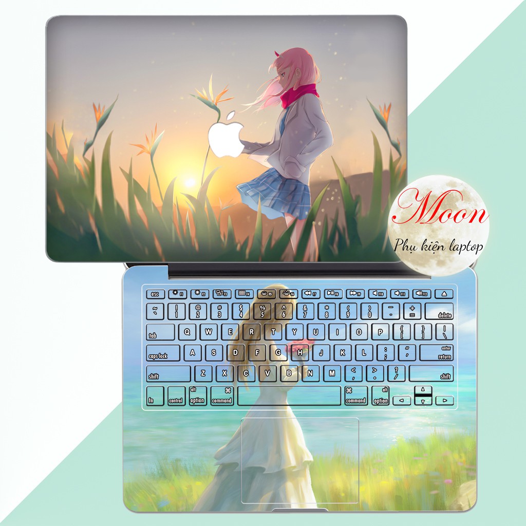 [GIRL 4] In Theo Yêu Cầu Skin Laptop- Miếng Dán Bảo Vệ laptopFull Các Dòng Như: Dell, Hp, Acer, Asus, Macbook,...