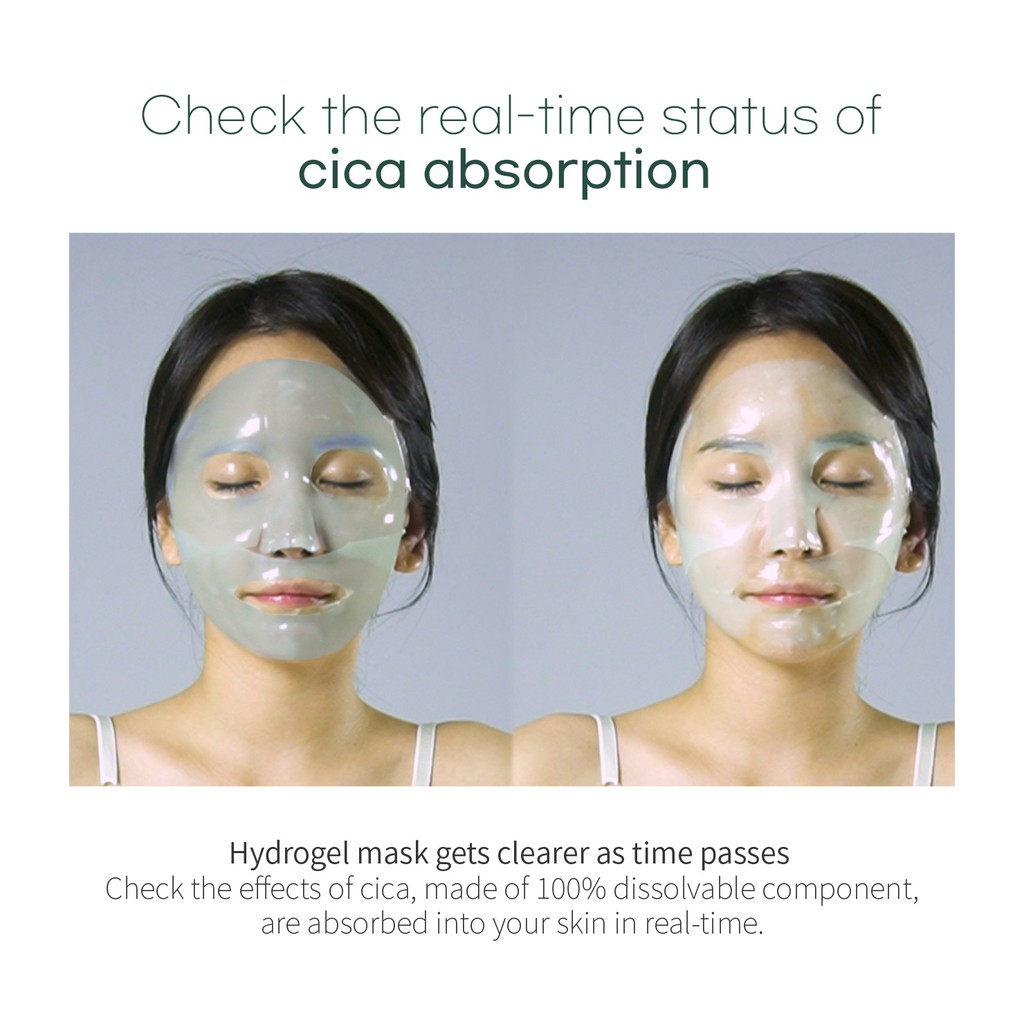 Mặt nạ gel Cica cao cô đặc Wellderma Premium Cica Treatment Repair Fitting Mask 4 miếng/1 hộp