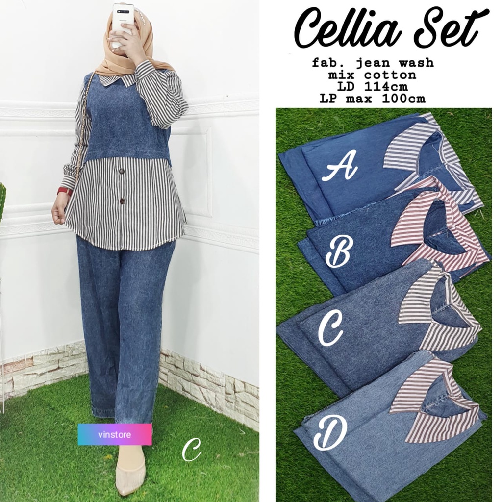 Set Áo Quần jeans Thời Trang Năng Động Cho Nữ