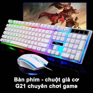 Bàn phím G21 LED giả cơ game chuyên dụng- Phím giả cơ led chuyên game