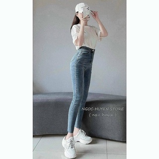 QUẦN JEAN SKIN CẠP CAO