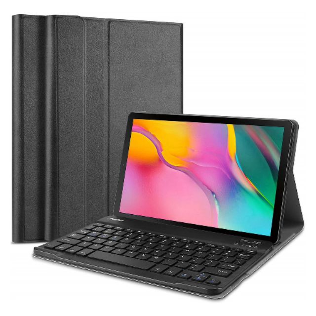 Bàn phím tách rời bluetooth cho samsung galaxy tab a8 T295 8inch , kèm bao da