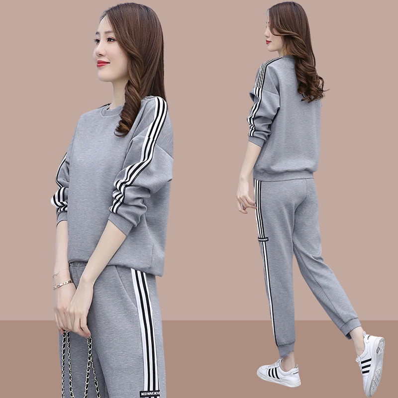Bộ Đồ Công Sở Hai Mảnh Thời Trang Xuân Thu Cho Nữ 2021