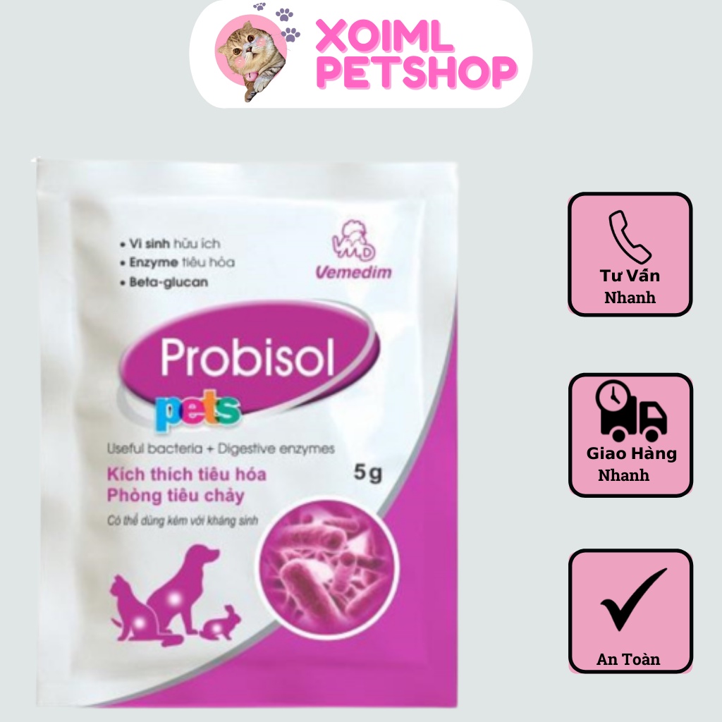 Men Tiêu Hóa Probisol Chó Mèo