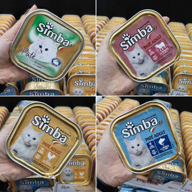 Pate Simba cho mèo vị Cá Ngừ xuất xứ Italy 100 gr