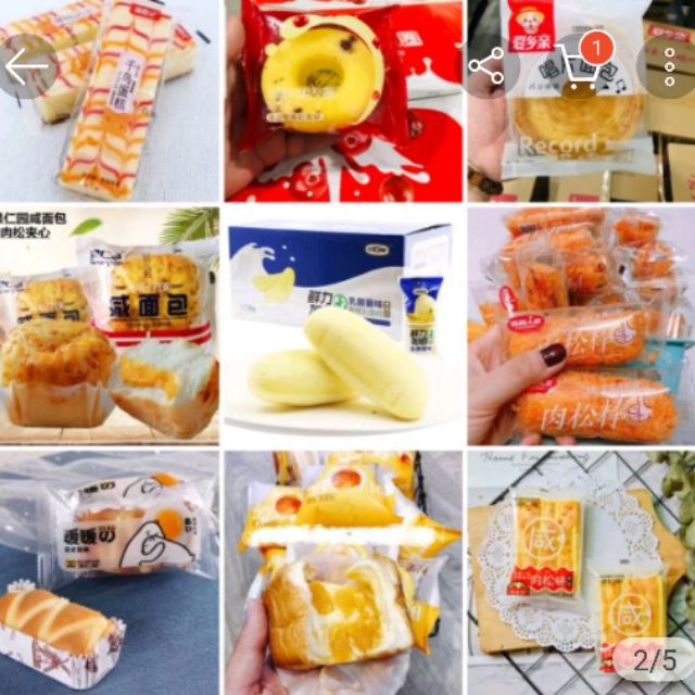Mix bánh bông lan Đài Loan