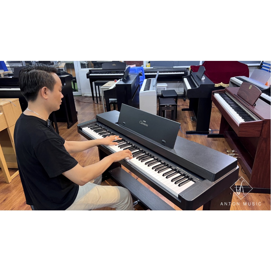 Piano điện thương hiệu YAMAHA mode CLP360 có 88 phím ,màu đen | ANTON MUSIC