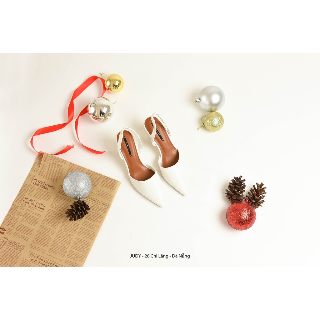GIÀY SANDAL SLINGBACK VIMILY DA VÂN GÓT SƠN 7 CM HÀNG VNXK