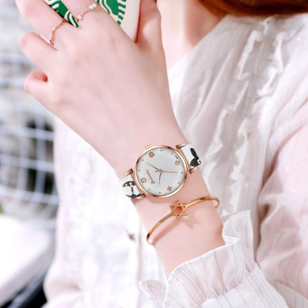 Đồng hồ dây da thời trang dành cho nữ