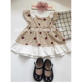 Sét babydol trắng hoa sữa