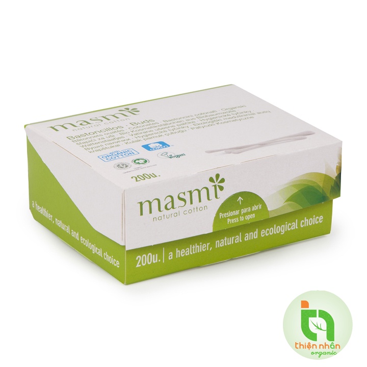 Bông ngoáy tai hữu cơ Masmi (200c)