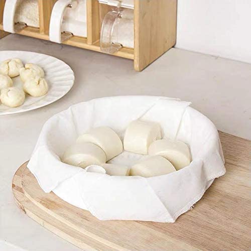 Tấm vải lót hấp bánh bao tiện lợi cho nhà bếp cỡ 32cmx32cm/ 12.5inch