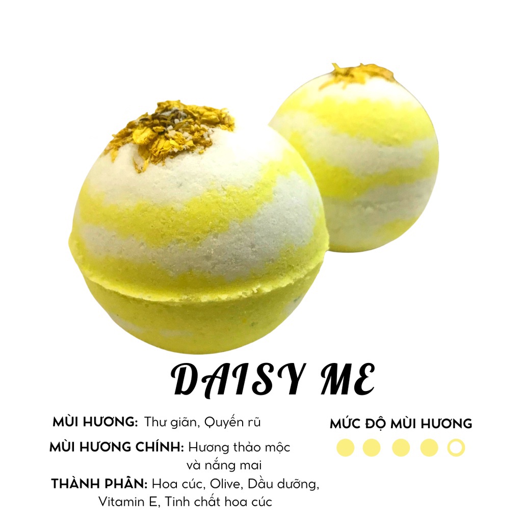 Viên sủi bồn tắm dưỡng da thư giãn + Muối khoáng xóa bỏ mụn lưng 100g
