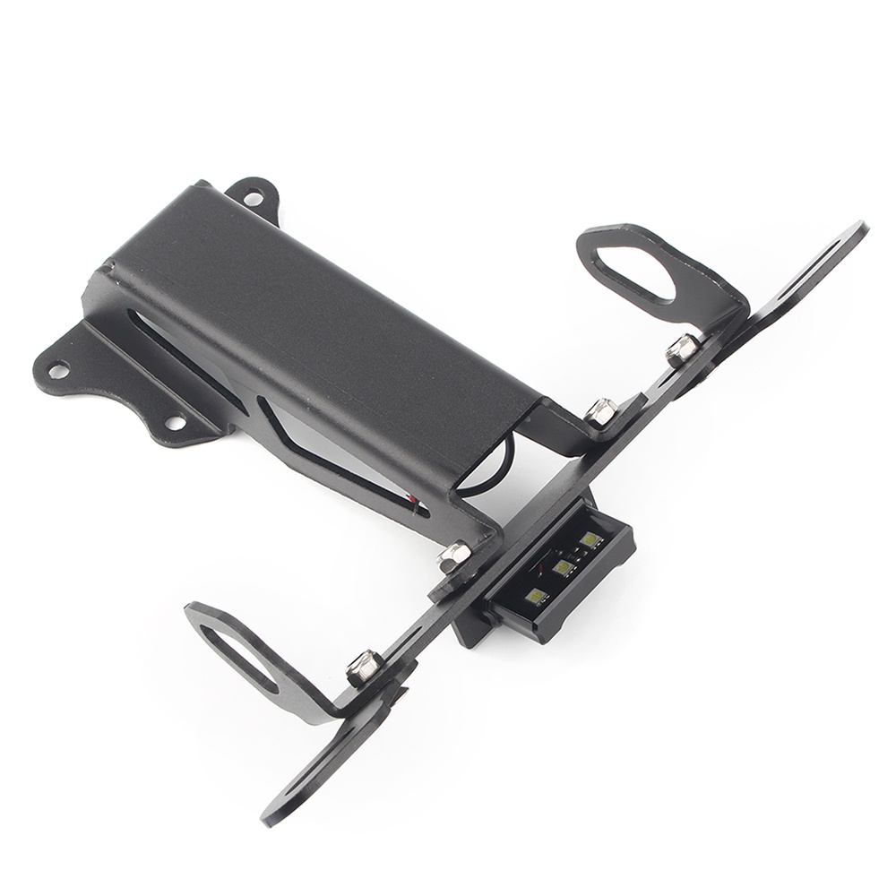 Giá Đỡ Biển Số Xe Gọn Gàng Kèm Đèn LED Cho Yamaha MT09 MT-09 Tracer 900 Tracer900 2015 2016 2017 2018 2019 2020