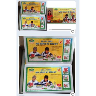 bộ lắp ghép mô hình kĩ thuật lớp 4, lớp 5 của mic chuẩn bền đẹp