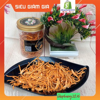 200G Hũ Đông trùng hạ khô ★Hàng đẹp★ Hoa đông trùng hạ thảo - Nấm đông trùng bồi dưỡng cơ thể