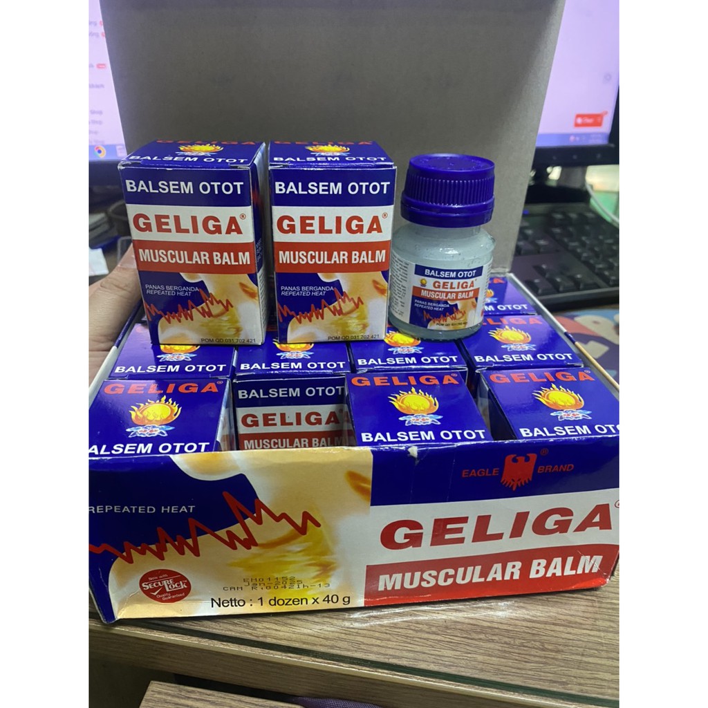 DẦU CÙ LÀ LỬA - CAO XOA BÓP NÓNG GELIGA