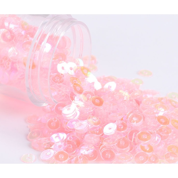 5gr Kim sa tròn Đính Quần Áo, nguyên liệu handmade  kim sa Tròn 3mm - kim sa vảy cá nhiều size- bách hóa na na