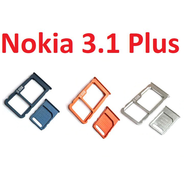 Khay Đựng Sim Thẻ Nhớ Nokia 3.1 Plus Chính Hãng Giá Rẻ