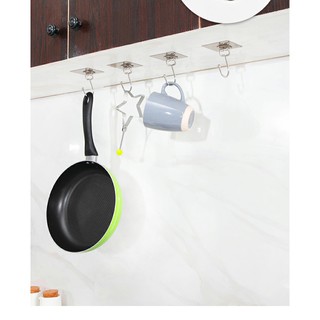 Combo 4 móc Dán Siêu Chắc Siêu Cường lực - móc dày