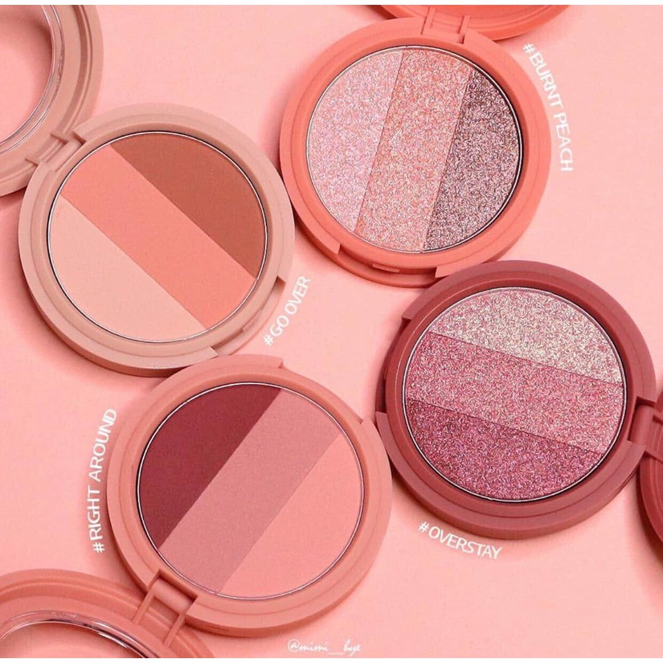 Phấn Mắt Dạng Nén Phối 3 Màu 3CE Triple Shadow