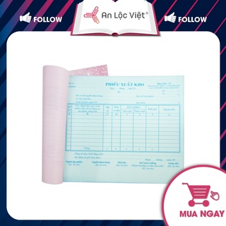 Phiếu Xuất Kho A5 - 16x20cm (2 liên / 3 liên)