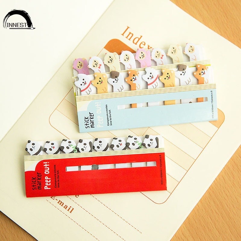 Set 120 tờ giấy đánh dấu trang được chọn mẫu