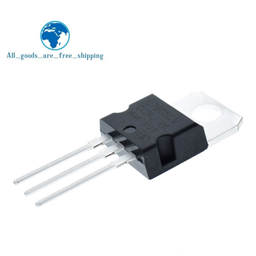 Bộ 10 linh kiện ổn áp L7805Cv To-220 L7805 7805 5v chuyên dụng | BigBuy360 - bigbuy360.vn