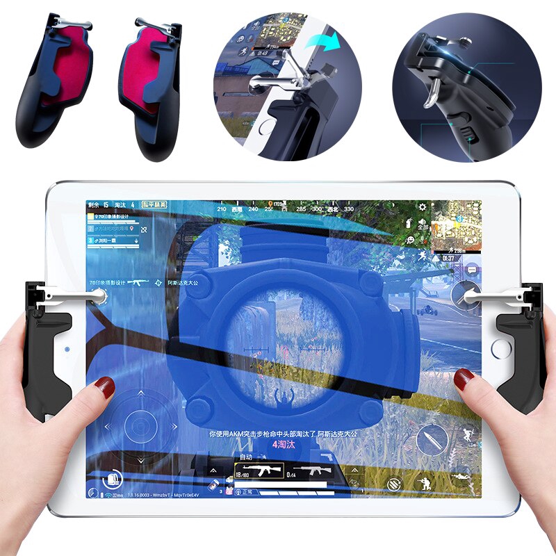 3c New H7 Ipad Tablet Joystick Cò Súng Pubg Trên Điện Thoại Di Động