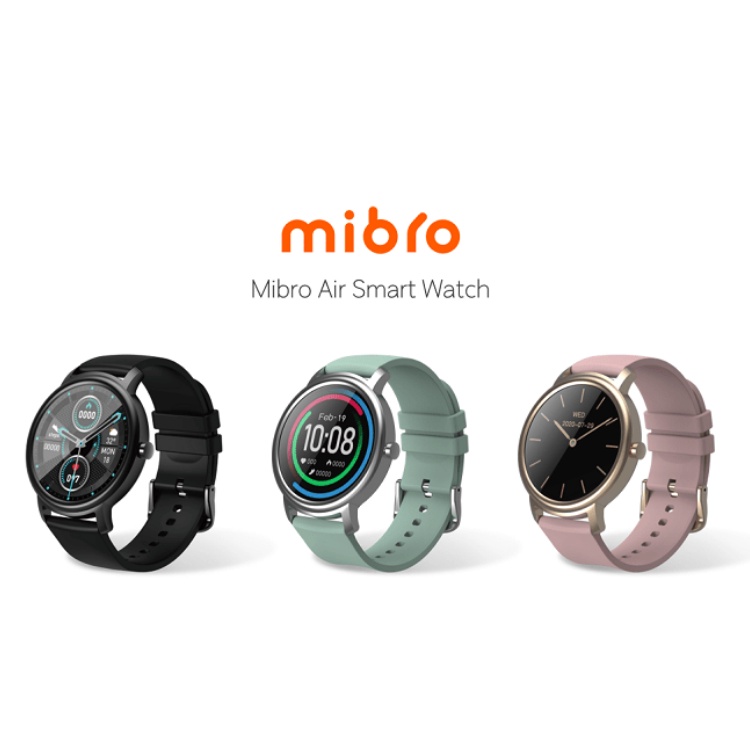 Đồng hồ thông minh Mibro Air XPAW001 - kết nối bluetooth 5.0 Theo dõi sức khỏe, kháng nước IP68,  hỗ trợ android iOS