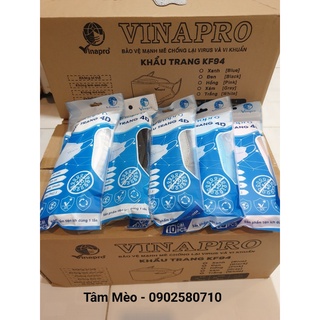 Khẩu trang KF94 Vinapro (túi 10 cái)