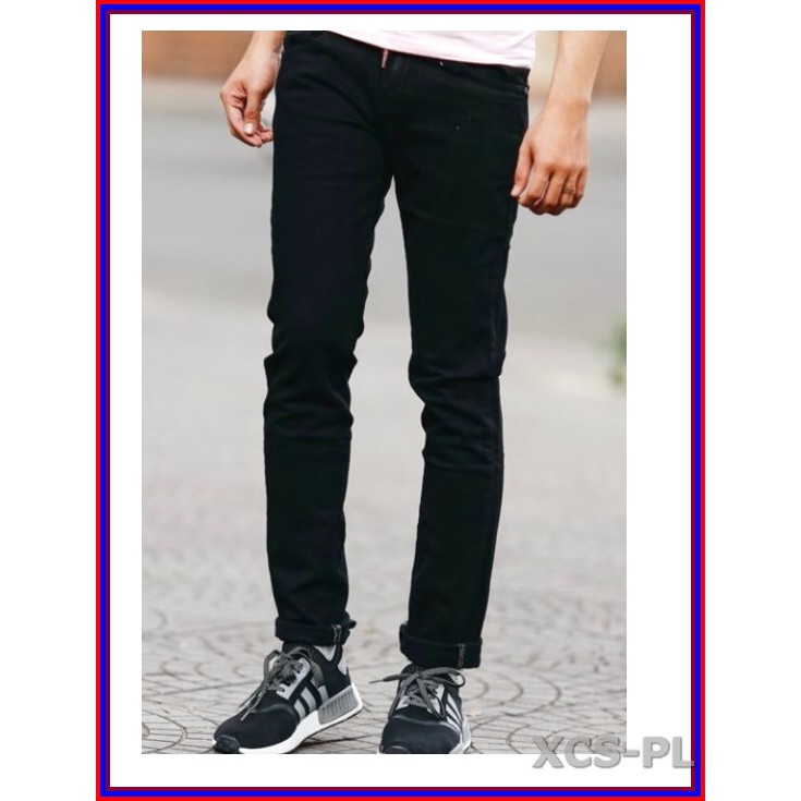 Quần jean nam cao cấp ĐEN TRƠN siêu đẹp không xù lông, không ra màu, chất giãn tốt đenTRƠN.298