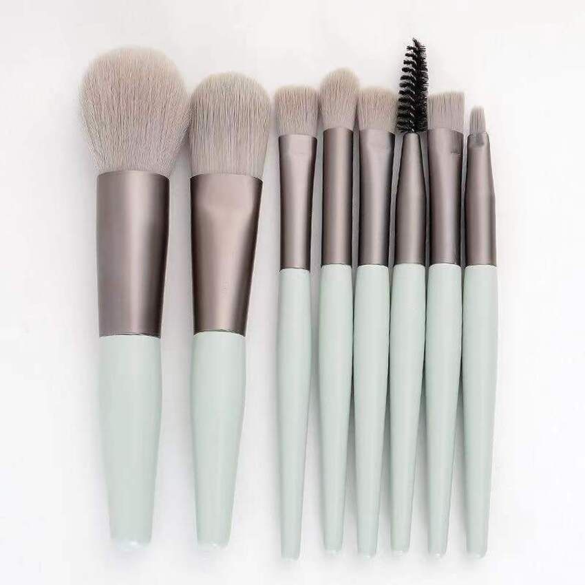SET CỌ 8 MÓN TÚI ZIP ĐÁNG YÊU  -datmoi