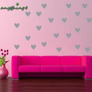 Giấy dán tường trang trí dễ dàng tháo lắp hình trái tim