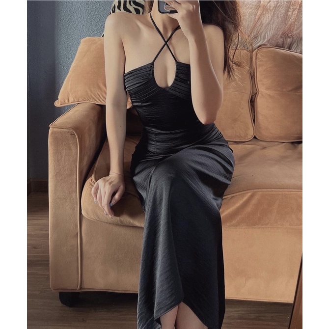 Đầm Lụa Dài Sexy Silky Dress | BigBuy360 - bigbuy360.vn