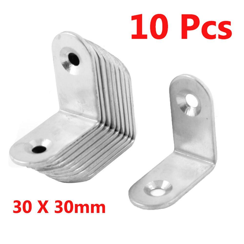 PATRICIA Giá Đỡ Góc Đồ Nội Thất Bằng Kim Loại 20mm 90 Độ