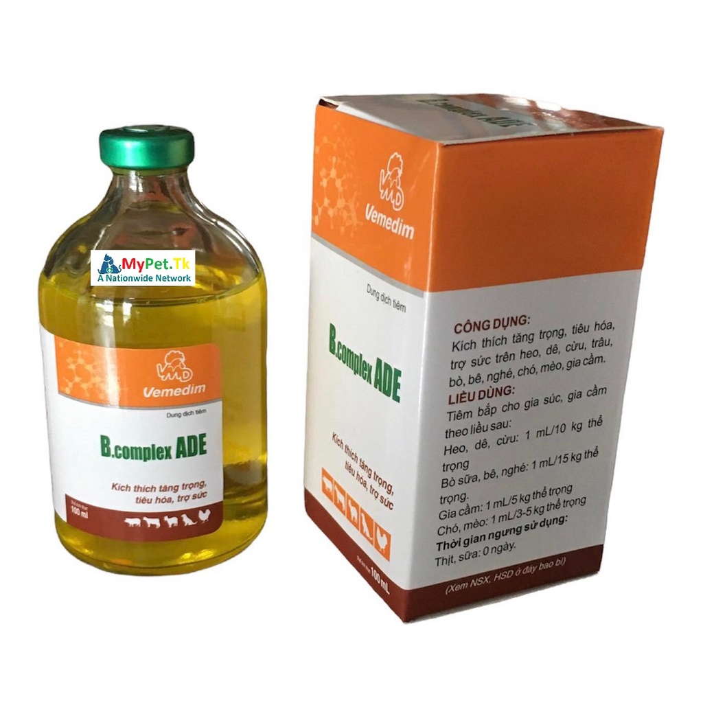 Vemedim B Complex Vitamin ADE 100ml