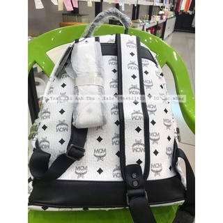 BALO McM MÀU TRẮNG SIZE L - SIZE 40