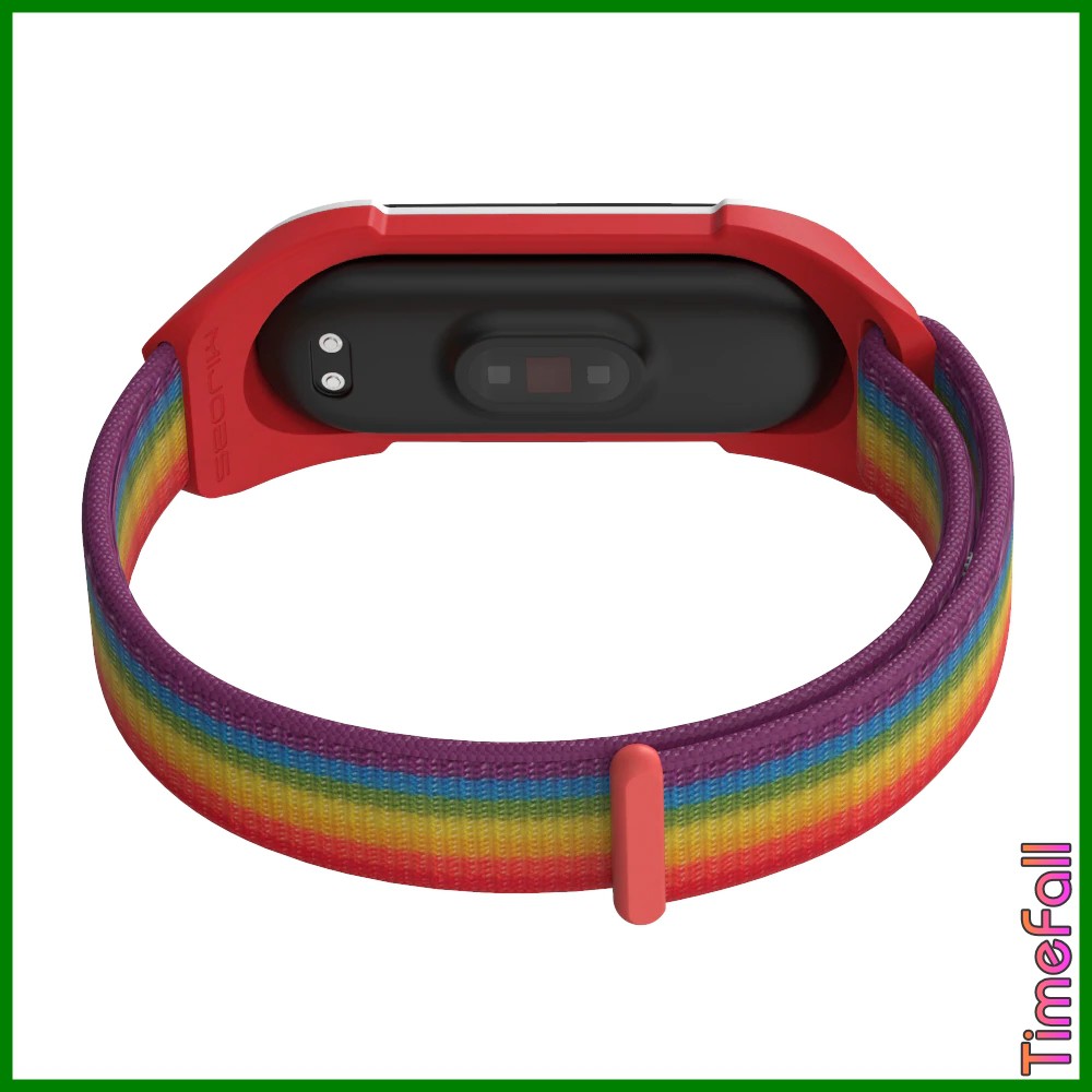 Dây đeo nylon PULSEIRA thể thao Mi band 4, mi band 3 chính hãng MIJOBS, dây đeo thay thế miband 4, miband 3 nylon