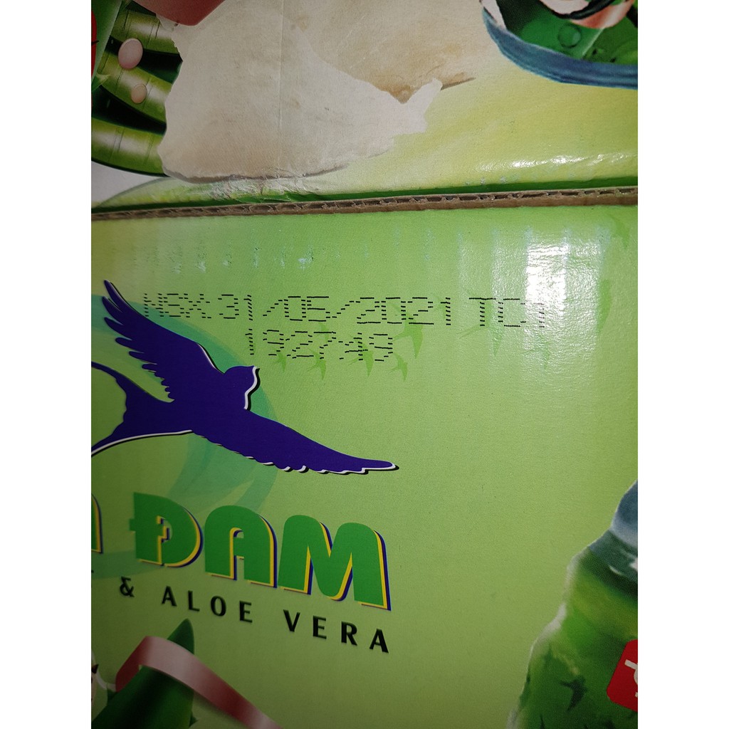 [HỎA TỐC HCM] Thùng 24 Chai Nước Yến Nha Đam Tingco Chai 500ml