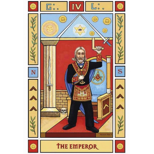 Bộ Bài Masonic Tarot (Mystic House Tarot Shop) - Bài Gốc Authentic Chính Hãng 100%