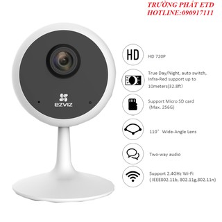 Camera IP Wifi EZVIZ C1C 1MP - Hàng Chính Hãng